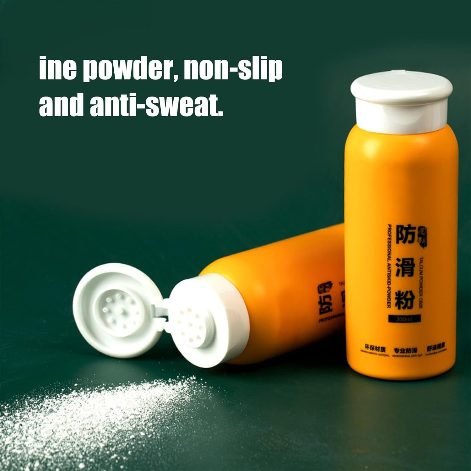 Gym Chalk, 200Ml Grip Chalk Powder, Sweat-Resistant Loose Gym Chalk, Magnesium Carbonate Chalk for Stronger Grip image number 6