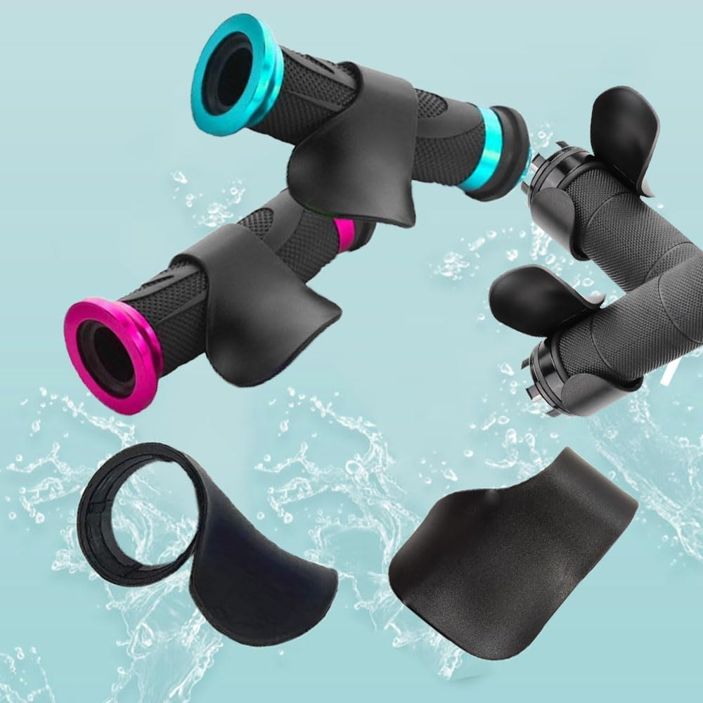 4 Pairs Motorcycle Throttle Holder, Throttle Clip Controller Grips Handles Throttle Assist Control Grips, Universal Motorcycle Throttle Grip for Reducing Hand Load, Black image number 1