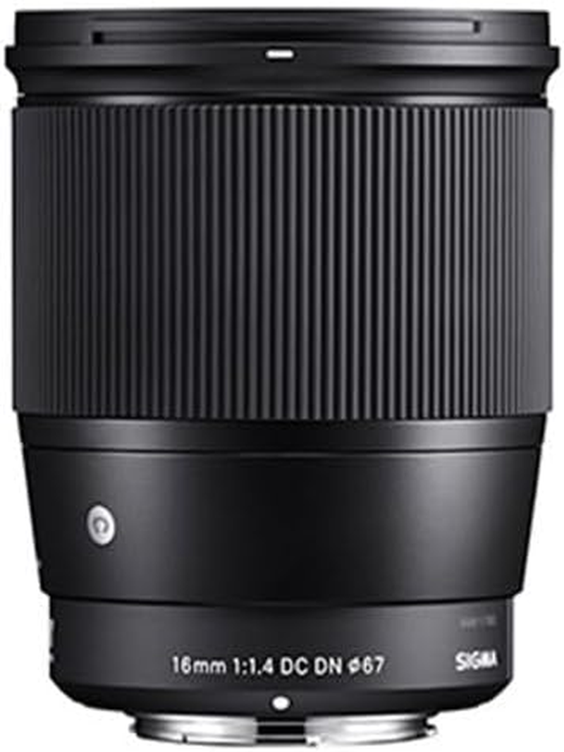 Sigma 4402965 16Mm F/1.4 DC DN Contemporary Lens for Sony (E-Mount), Black image number 1