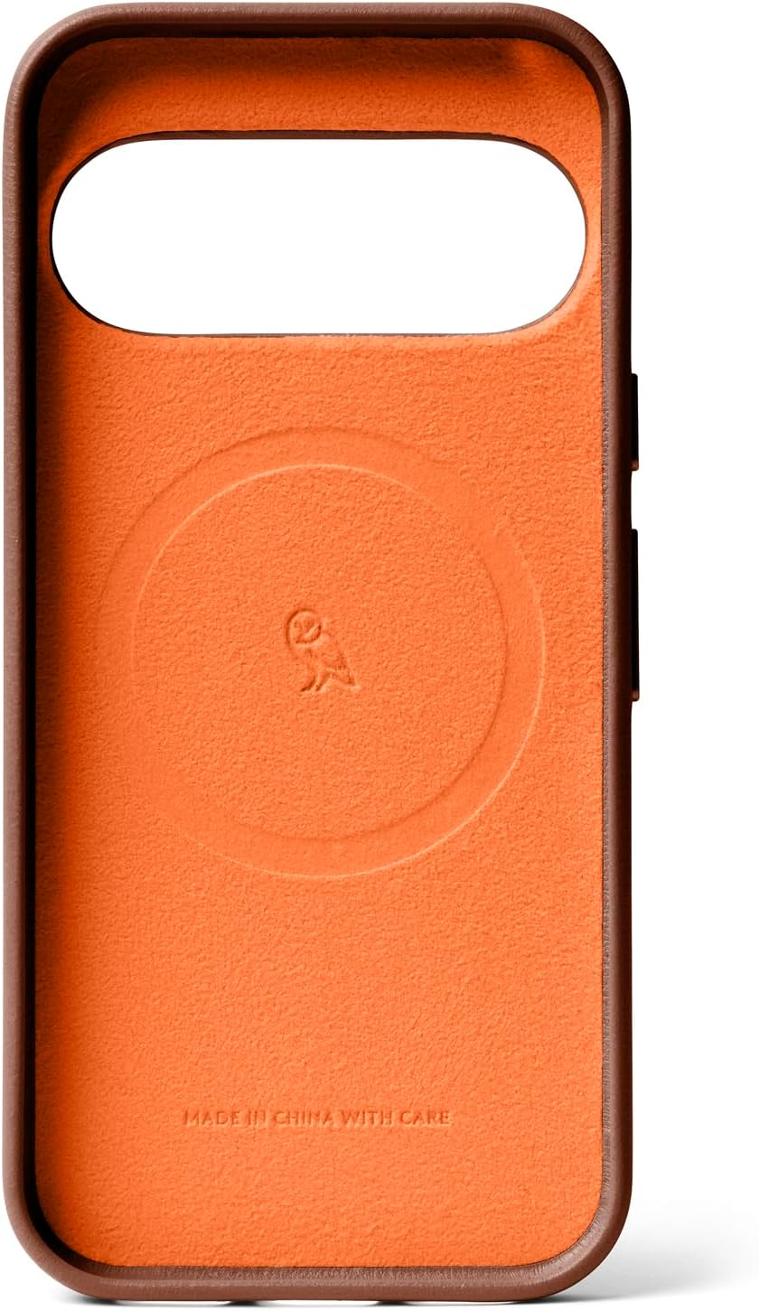 Bellroy Leather Case for Pixel 10 and Pixel 10 Pro &ndash; (Leather Google Phone Case) - Sienna image number 1