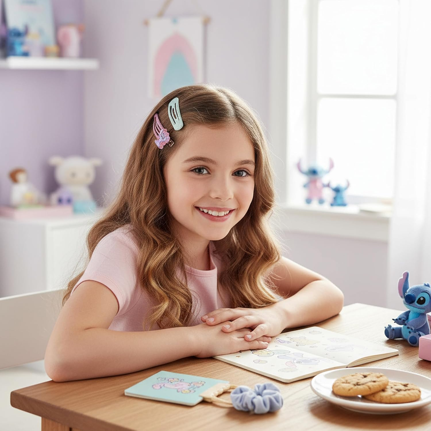 Hair Clips 4 Pieces 6.5 X 12.5 X 0.1 Cm image number 4