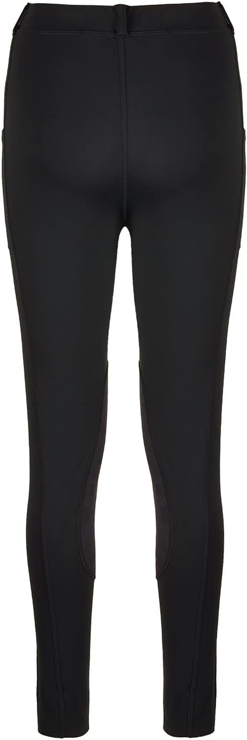 Geego Girls Horse Riding Pants, Kids Equestrian Breeches Knee Patch, Youth Schooling Tights with Side Pockets Belt Loops image number 2