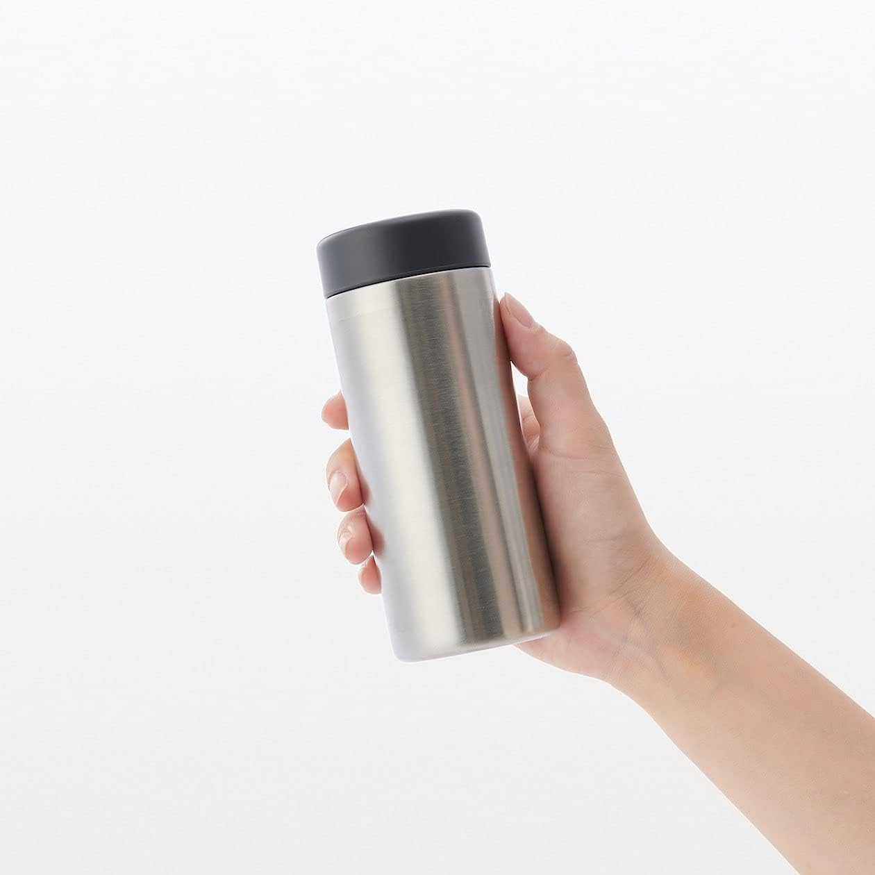 MUJI MDC69A1S Stainless Steel Insulated Bottle, Approx. 7.8 Fl Oz (200 Ml) image number 3