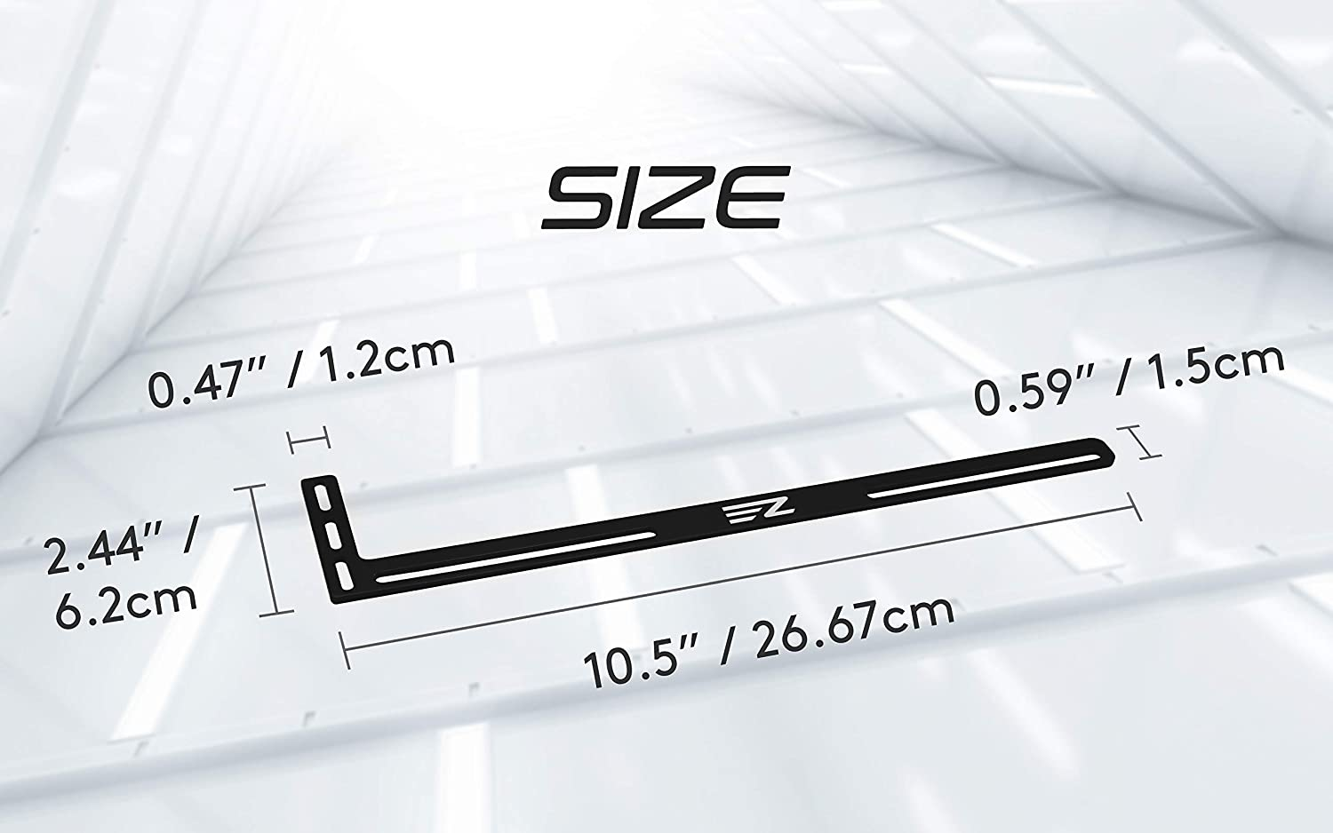 EZDIY-FAB GPU Bracket,Graphics Card Brace Support,Video Card Holder,Gpu Holder for Custom Desktop PC Gaming-3Mm Aluminum-Black image number 2