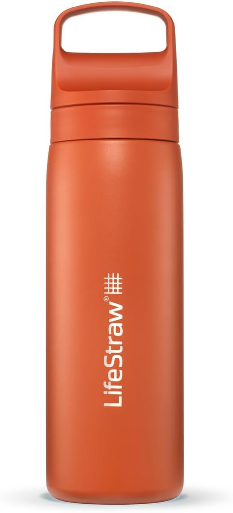 Lifestraw Go 2.0 Stainless Steel Water Filter Bottle, Kyoto Orange, 500 Ml Capacity image number 6