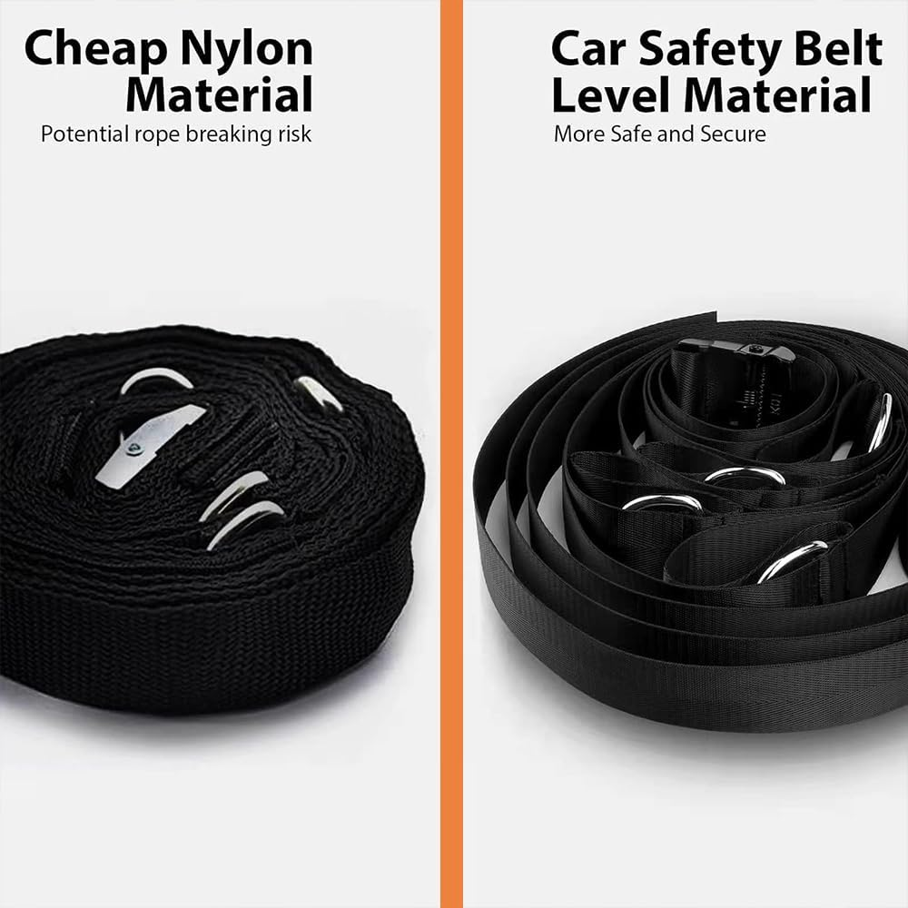 Upgraded Door Anchor Strap for Resistance Bands, Multi-Point Heavy-Duty Door Attachment, No-Drill Portable Home Gym Accessory for Strength Training & Full-Body Workouts image number 1