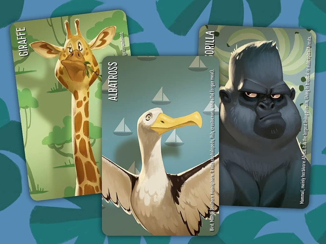 Similo - Wild Animals - Cooperative Card Game for 2-8 Players, Guess the Secret Animal image number 3