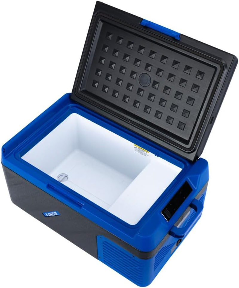 Kings Escape 20 Portable Camping Fridge/Freezer | 12V & 24V | Fits 30 Cans | Digital LED Display | Reversible Lid image number 2
