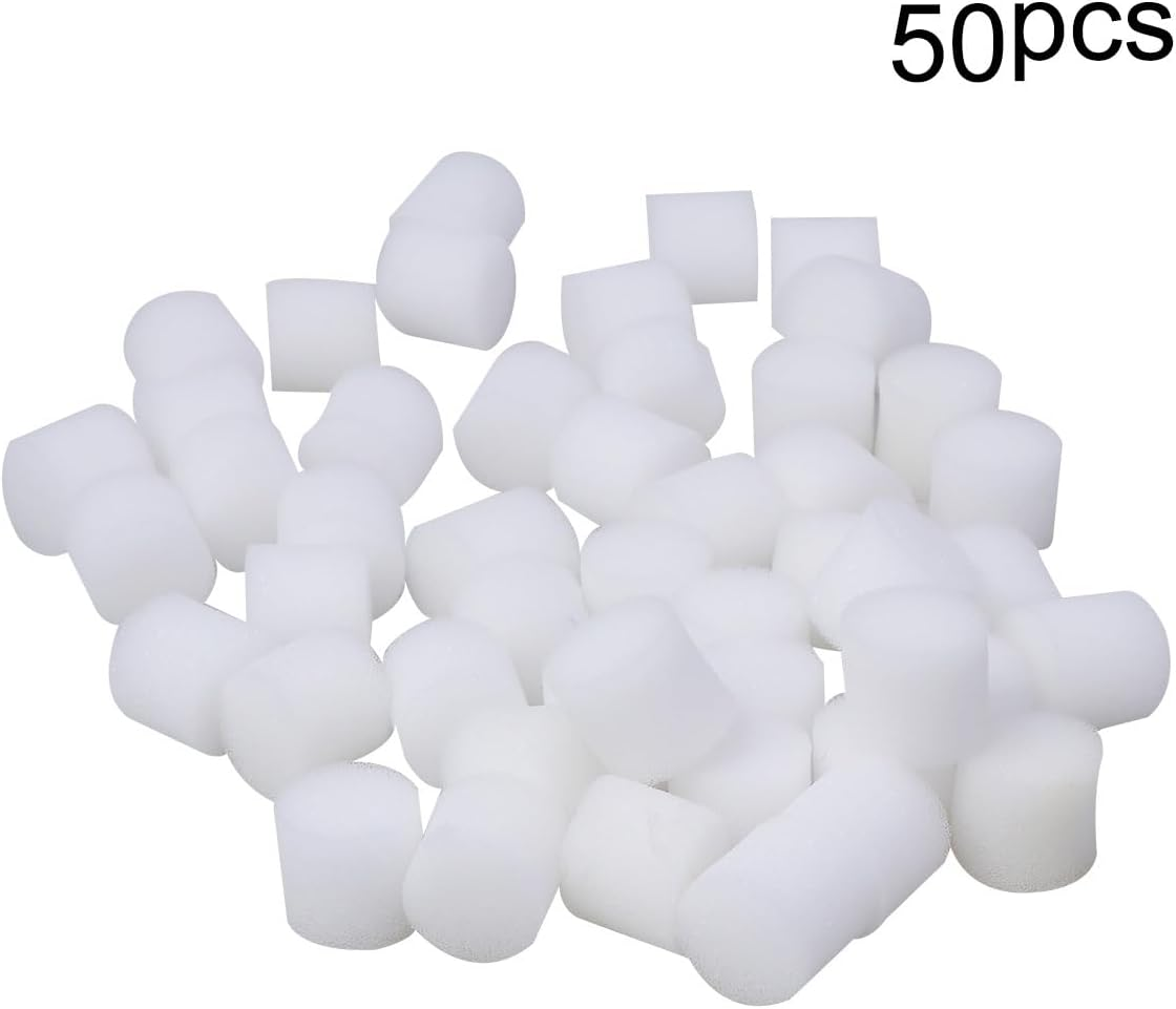 MERRYHAPY 50Pcs Hydroponic Sponges Soilless Cultivation System 30Mm for Vegetables Gardening Tools Planting Sponge for Hydroponics