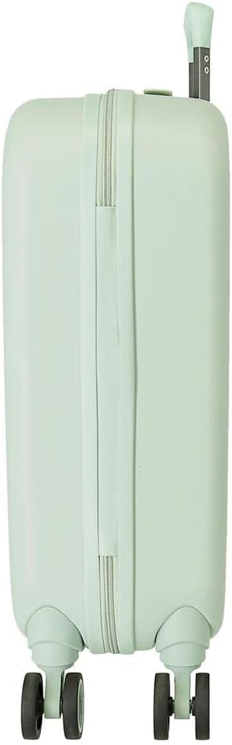 Enso Tropical Love Cabin Suitcase Green 40 X 55 X 20 Cm Rigid ABS Closure TSA Integrated 37L 3.2 Kg 4 Wheels Double Luggage Hand Luggage, Green, Cabin Suitcase, Green, Cabin Suitcase image number 2