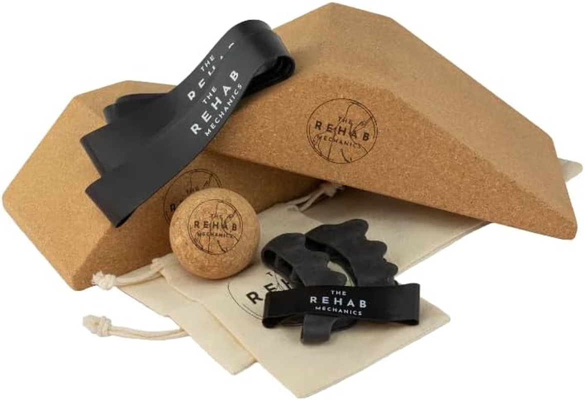 Foot Essentials Kit &ndash; Complete Foot Health Bundle with Mini Cork Roller, Strength Bands, Toe Bean Bag, Toe Spacer & Big Toe Band for Foot Pain Relief, Mobility, Strength & Balance image number 2