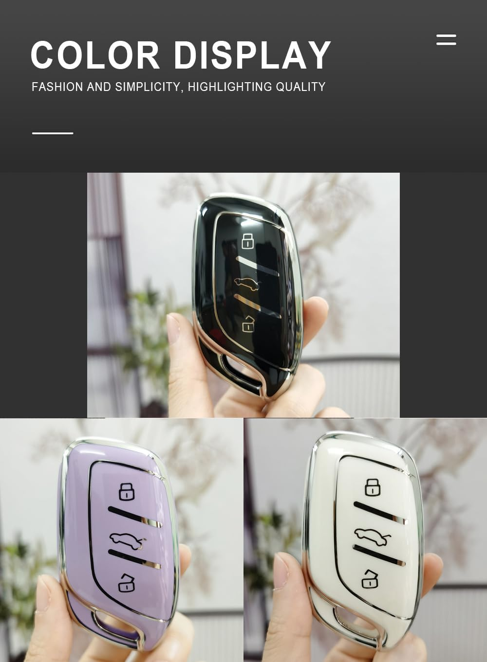 HIBEYO Soft TPU Key Fob Cover for MG 4 EV MG EHS EZS EV GT HS ZS ZX MG4 MG5 MG6 for Roewe RX3 RX5 RX8 ERX5 I6 I5 Accessories