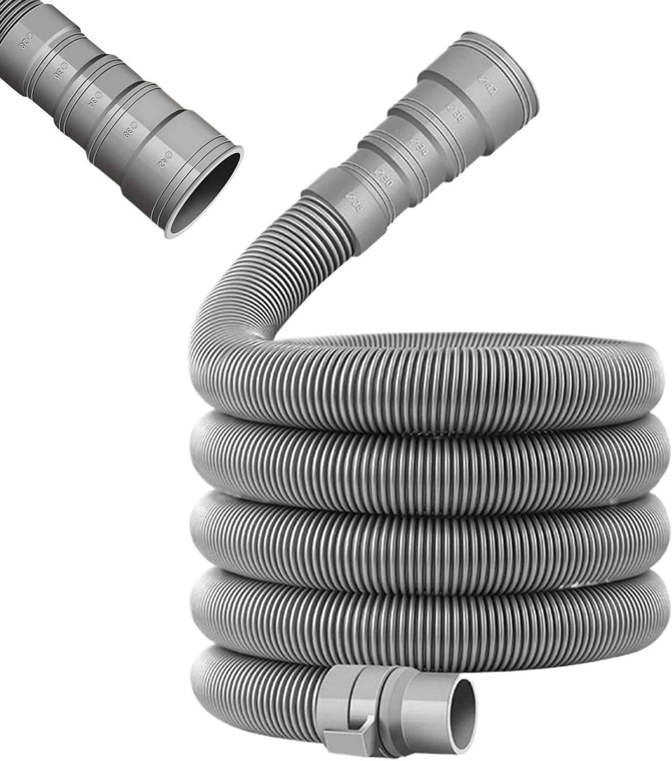 Rv Sewer Hose | Caravan Drain Pipe,Foldable Hose Adjustable Pipe for Outdoor Vacation Camping Vehicle Beach Holiday Travel Repair