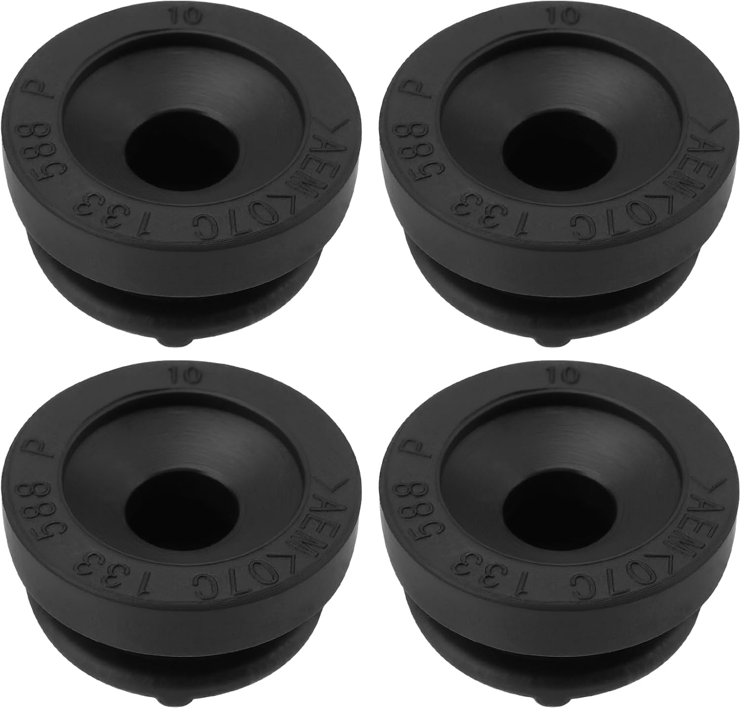 Be in Your Mind 4Pcs Rubber Air Filter Housing Grommet Replacement Part 07C133588P Compatible with Audi A1 A3 A8 Q2 Compatible with SEAT Compatible with Skoda Compatible with VW Golf image number 4