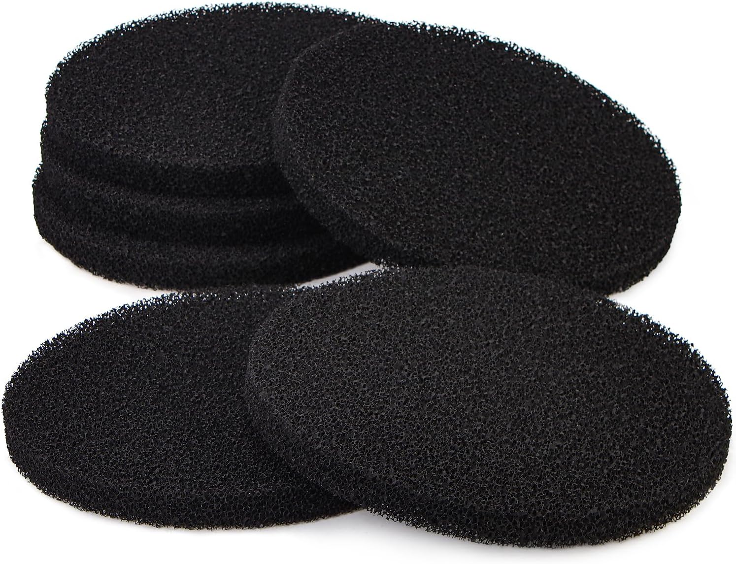 LTWHOME Activated Carbon Impregnated Filter Pads Suitable Fit for Fluval FX5 / FX6 Filters(Pack of 6) image number 1