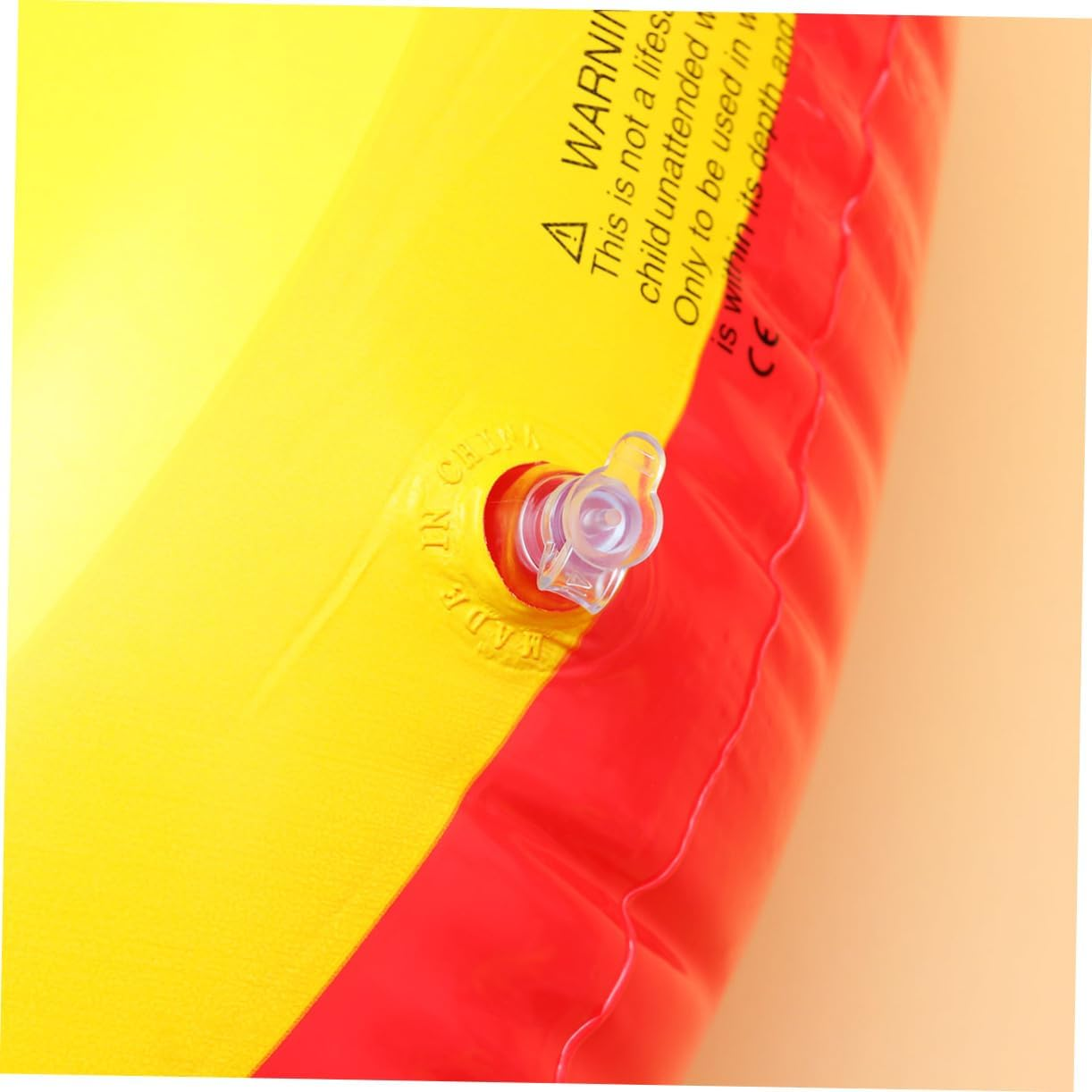 WOONEKY 1Pc Inflatable Floating Hammock Rainbow Design Ergonomic for Pool Fun Material Easy to Inflate Deflate for Adults and Boys and Girls