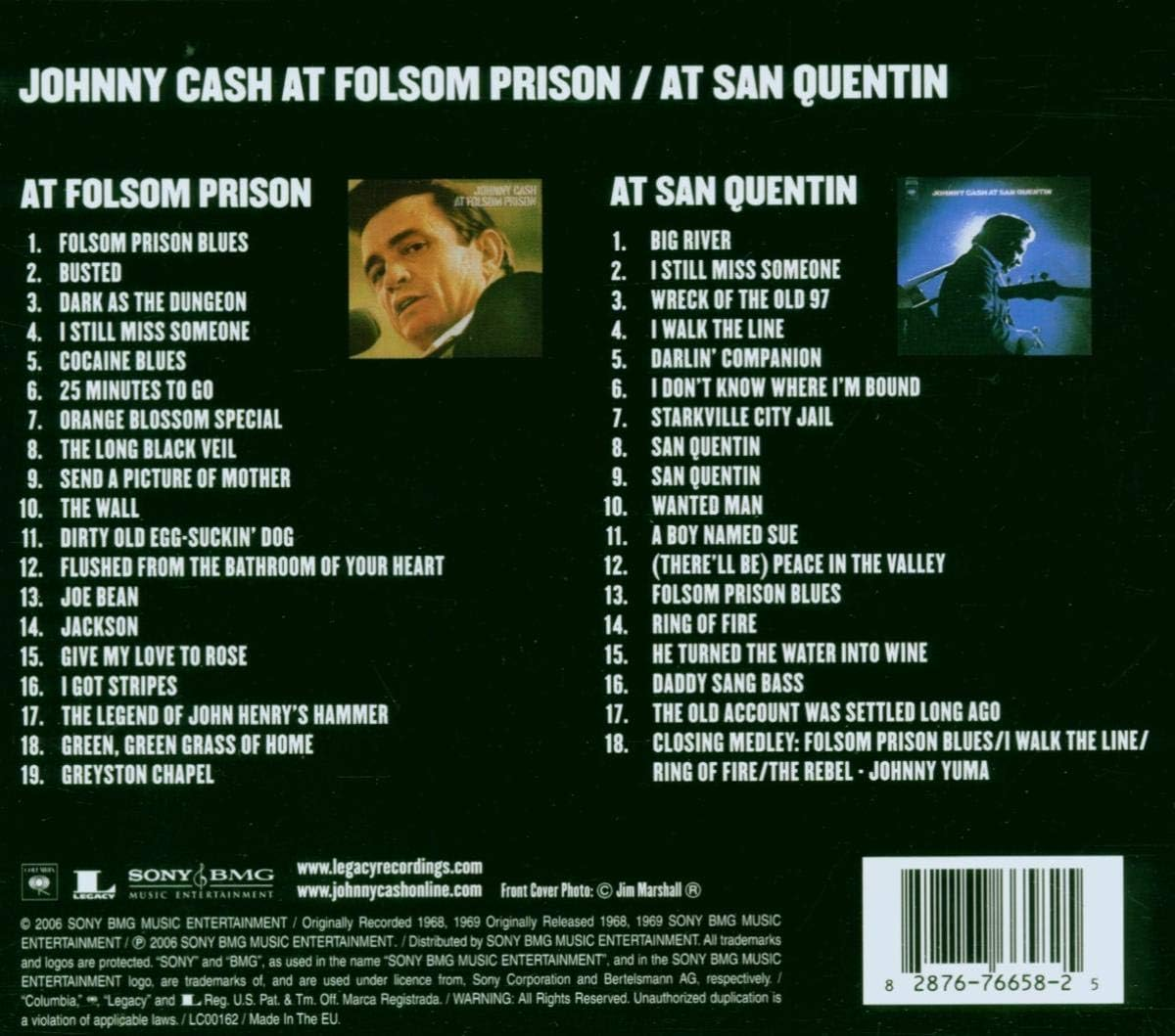At San Quentin & at Folsom Prison image number 1