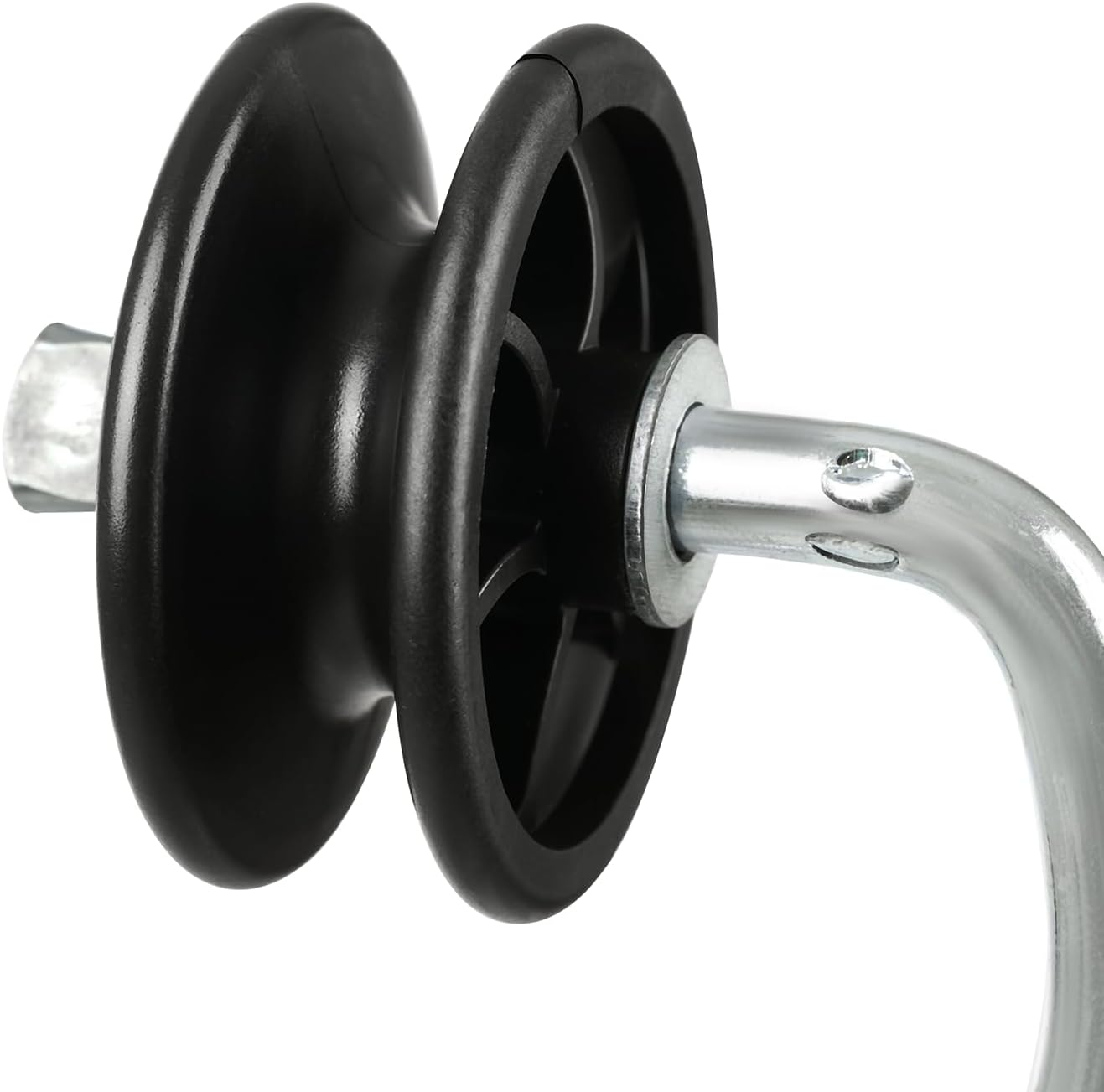 25 Pcs Electric Fence Insulators, Wood Post Corner Insulators, End Strain Screw in Bobbin Insulator for Tape, Rope, Wire image number 2