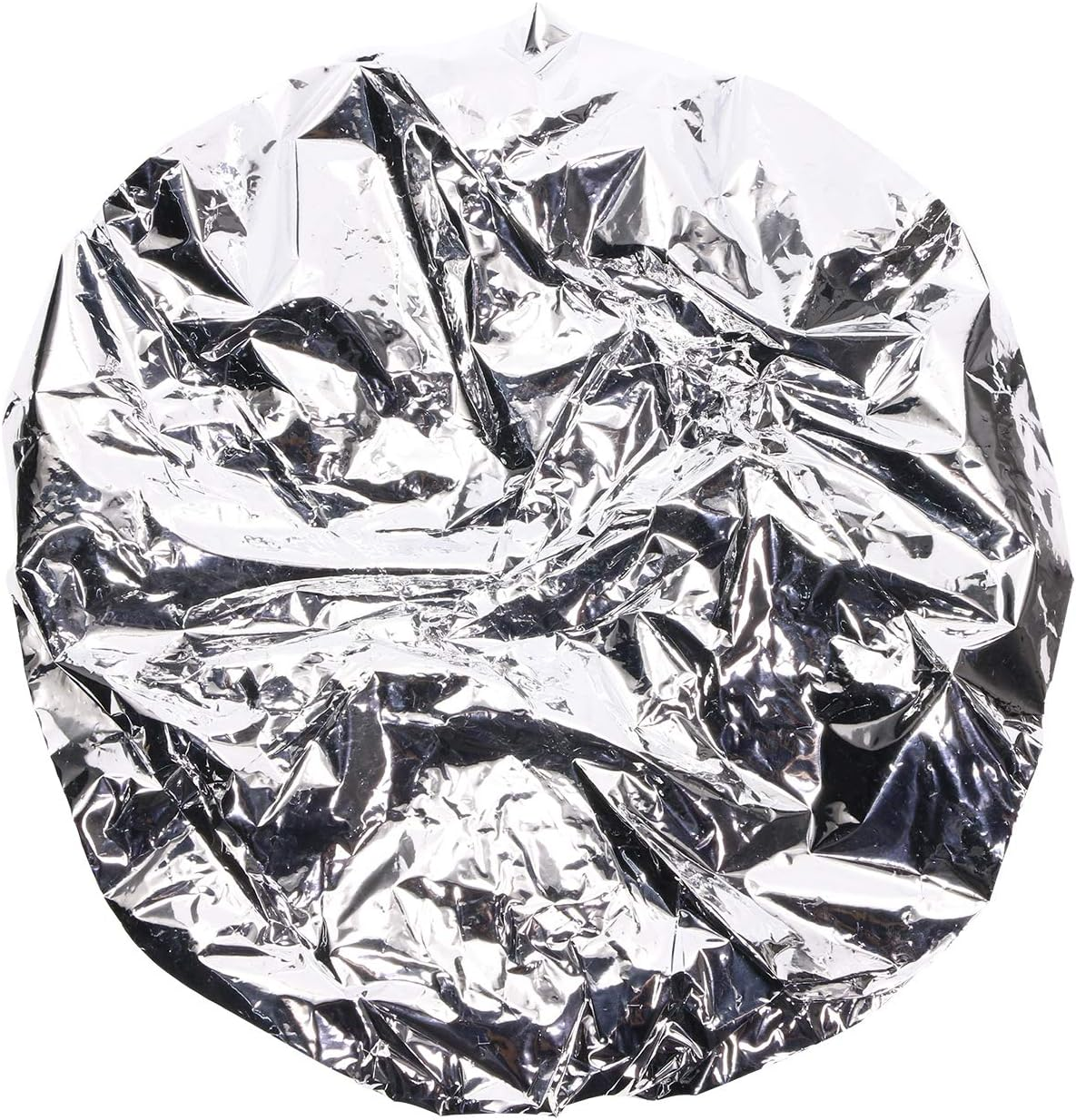 Tupalizy 4PCS Deep Conditioning Heat Cap Aluminum Foil Shower Cap for Women Natural Hair Dying Lifting Color Hot Oil Treatments Processing Caps for Nourishing Hair Salon Spa Home Use, Gold and Silver