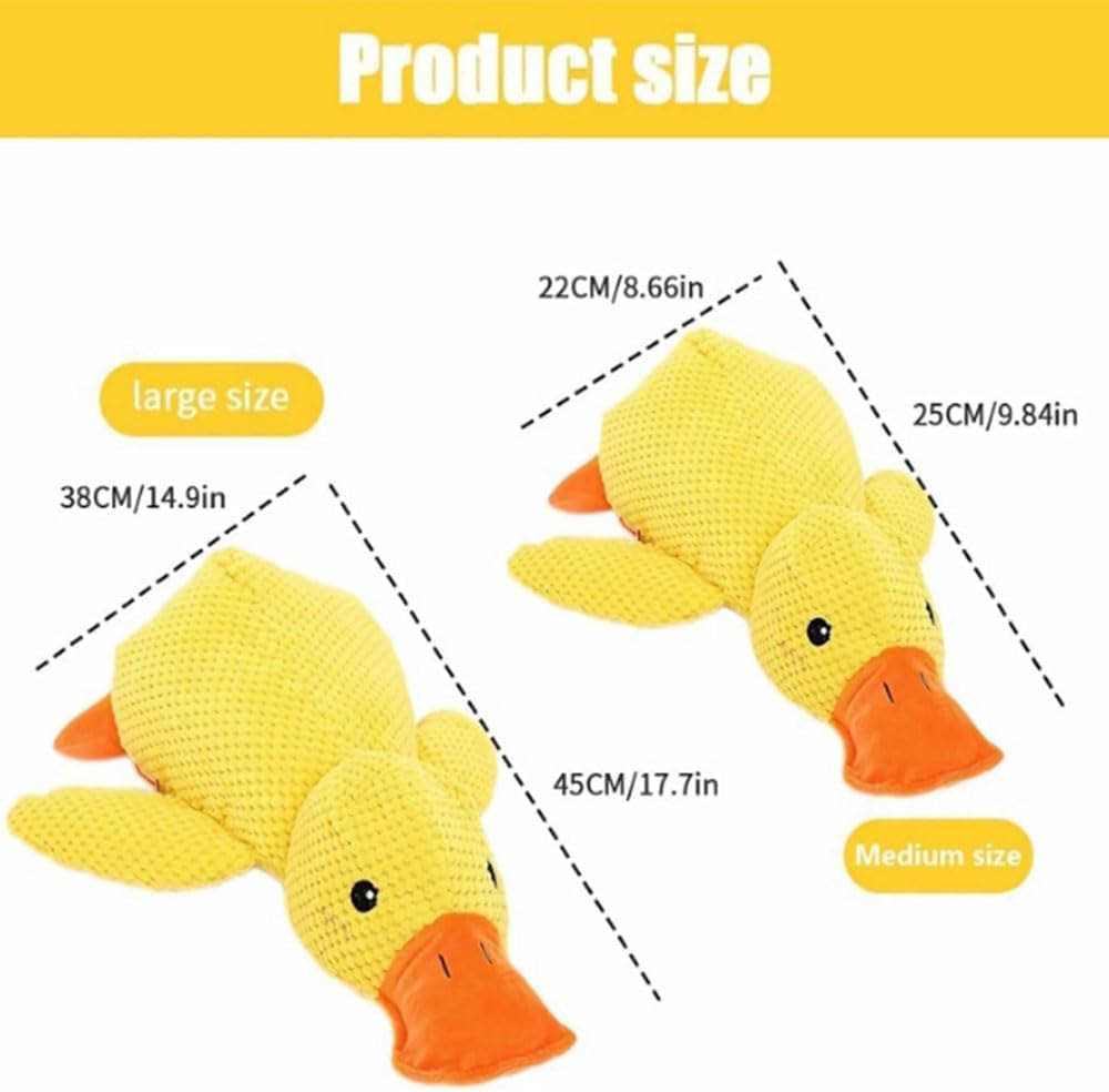 Mellow Dog Calming Duck, Quack Duck Dog Toy image number 6