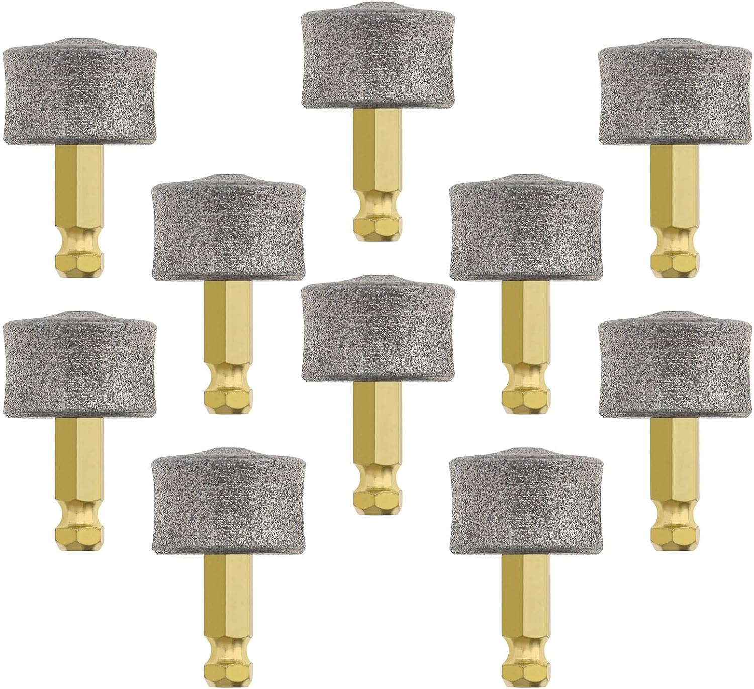 Ecsing 10PCS Dog Nail Grinder Head Replacement Pet Nail Grinder Tips Emery Grinding Head for Most Pet Electric Claw Nail Grooming Tools image number 5