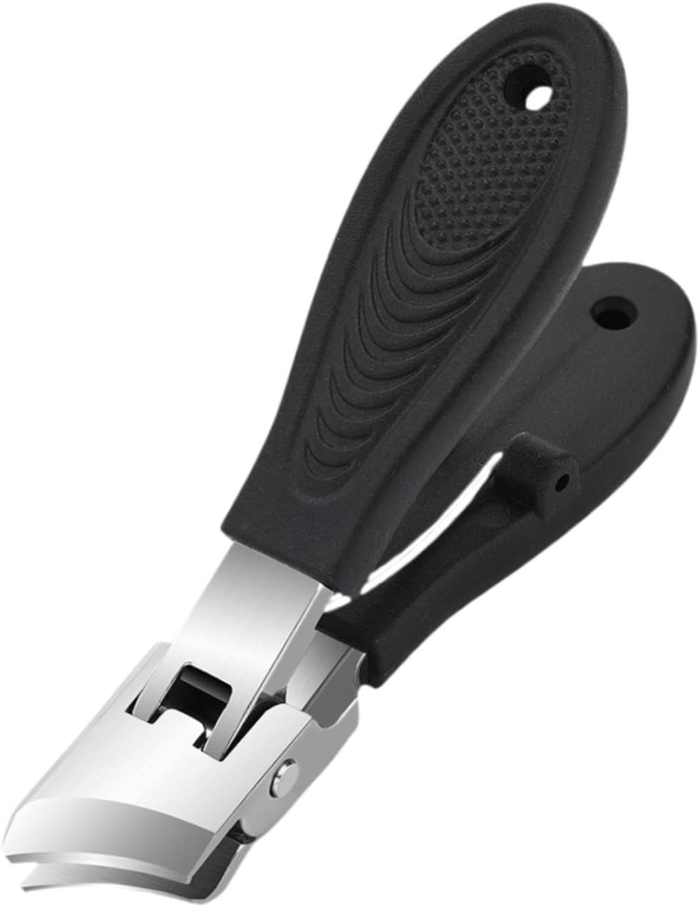 JAYIOLA Nail Clippers for Thick Toenails, Easy Use Trimmer Tool for Adults, Black