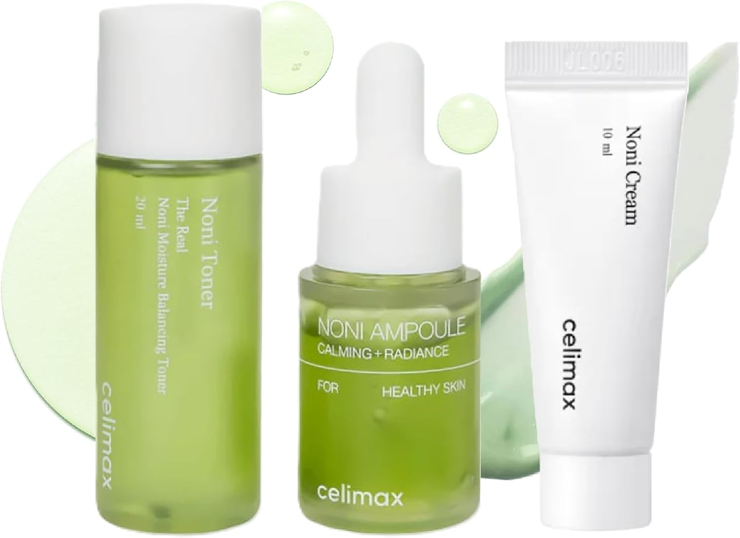 Celimax the Real Noni Starter Kit 3 Pcs Kit - Toner: 30Ml Ampoule: 10Ml Cream: 10Ml image number 6