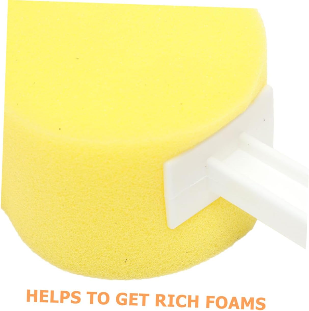 FRCOLOR 2Pcs Long Handled Bath Sponge Exfoliating Shower Back Scrubber Brush Lightweight Body Wash Tool for Hard to Reach Areas Durable Comfortable Grip Design image number 6