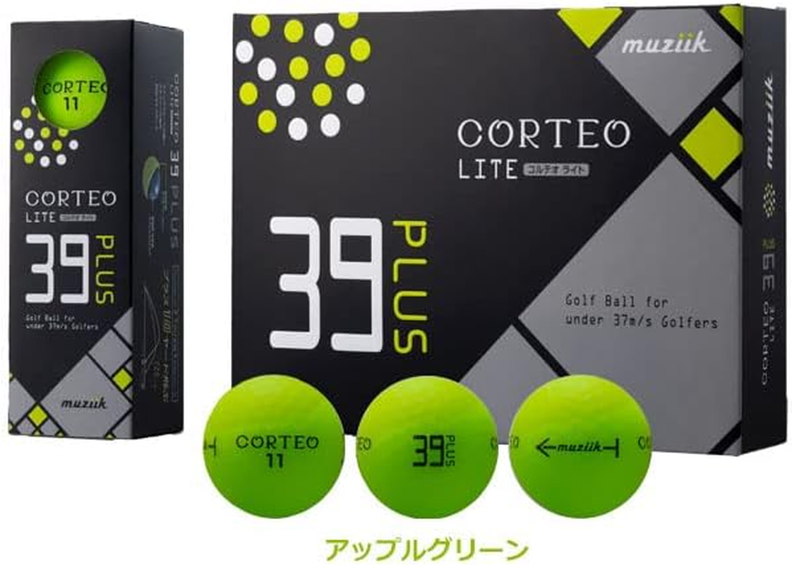 Muziik Corteo 39 plus Golf Balls