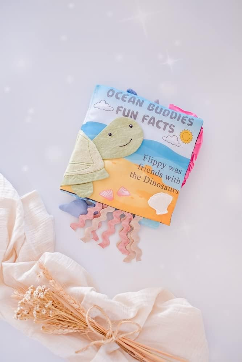 Tikiri 94103 Ocean Activity Soft Fabric Book image number 1