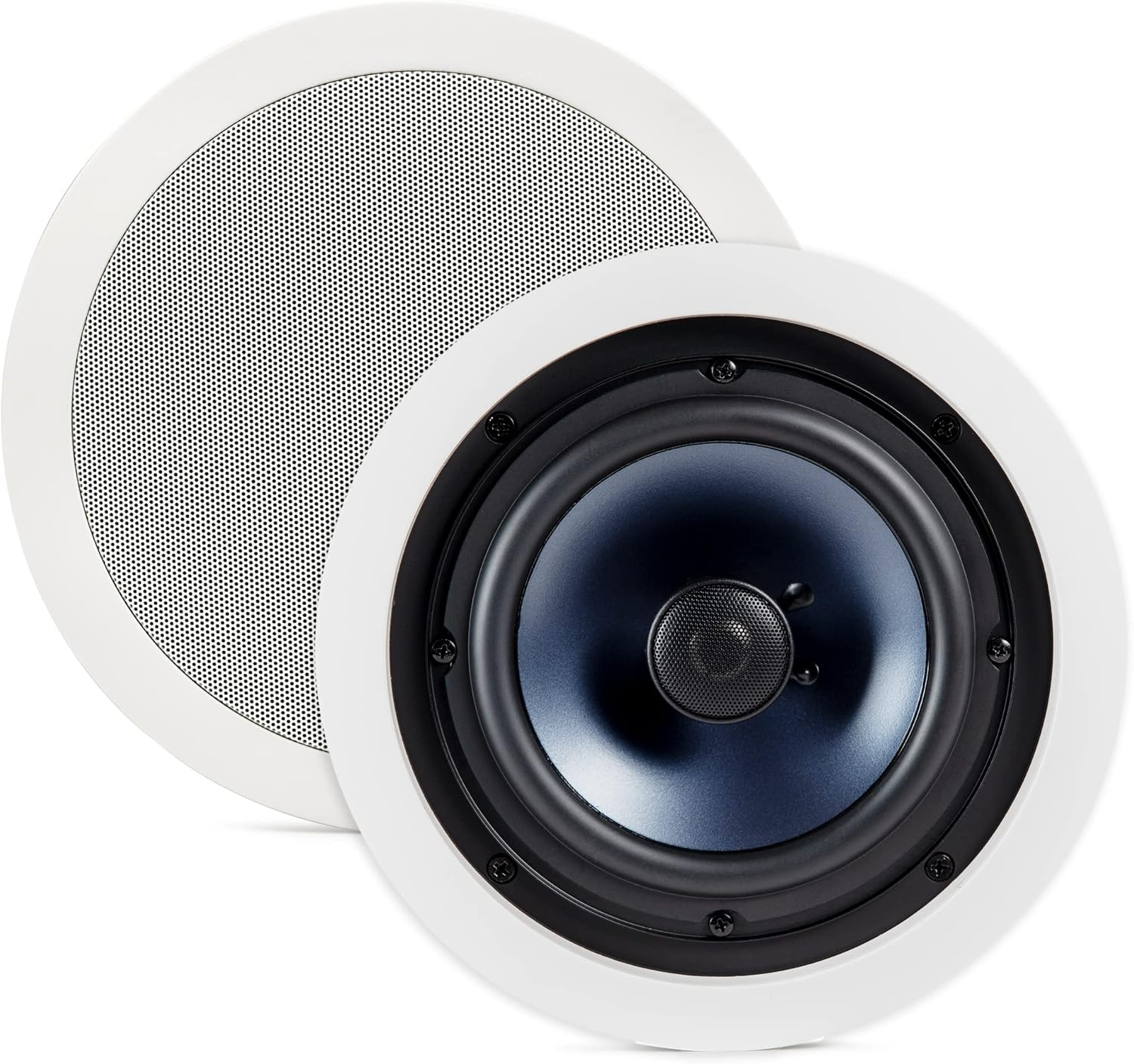 Polk Audio Rc80I In-Ceiling/In-Wall 2-Way Speakers | 1 Pair | White