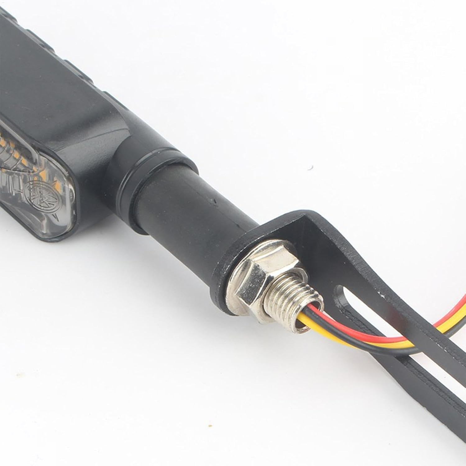 Motorbike Rear Indicator Relocation Holder - Motorcycle Signal Lamp Shock Mounting Bracket | Turn Signals Mount Light Location Holder | Aluminum Alloy Lamp Support Mount Motorcycle Mounting Bracket