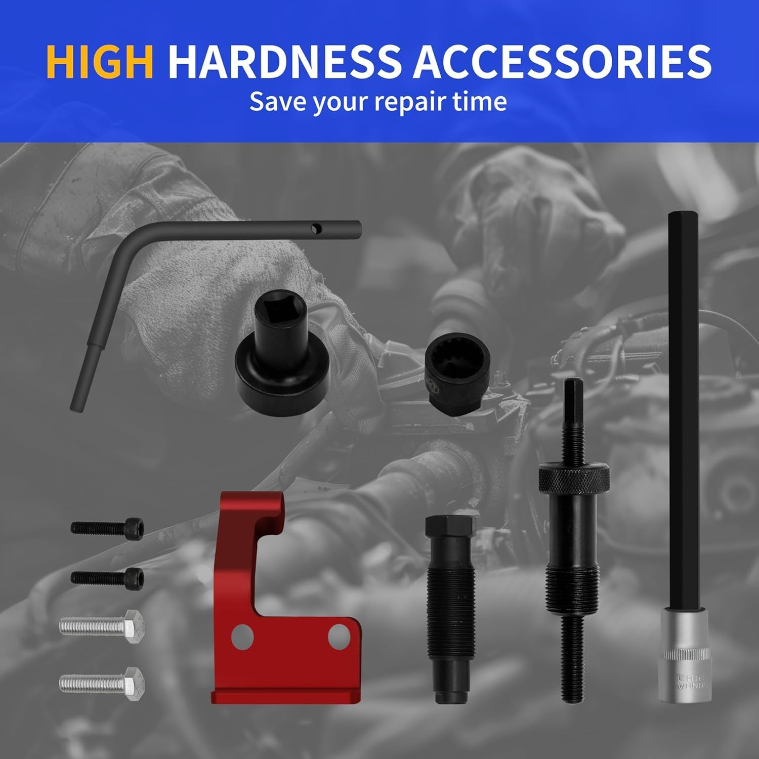 Engine Timing Tool for BMW MINI B38 A15 A12 B48 A20 B58 Engine Camshaft Timing Alignment Lock Tool Kit Camshaft Fixing Alignment Tool Kit Compatible Engine Camshaft Array Timing Tool Kit image number 5