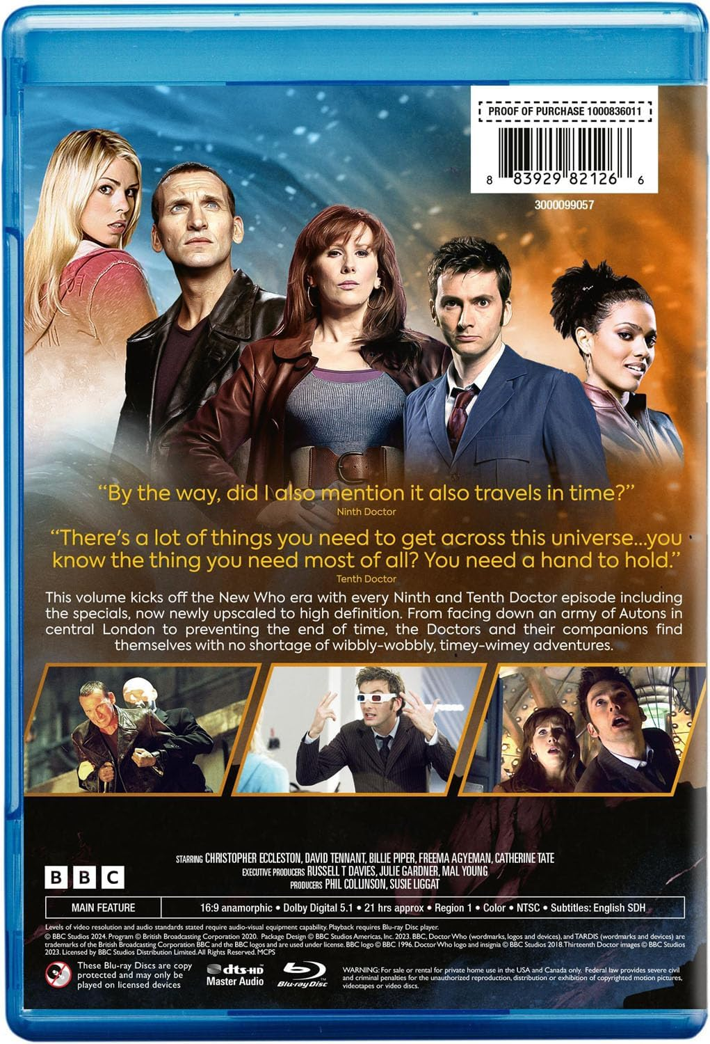 Doctor Who: Complete Seasons One-Four [Blu-Ray] image number 1