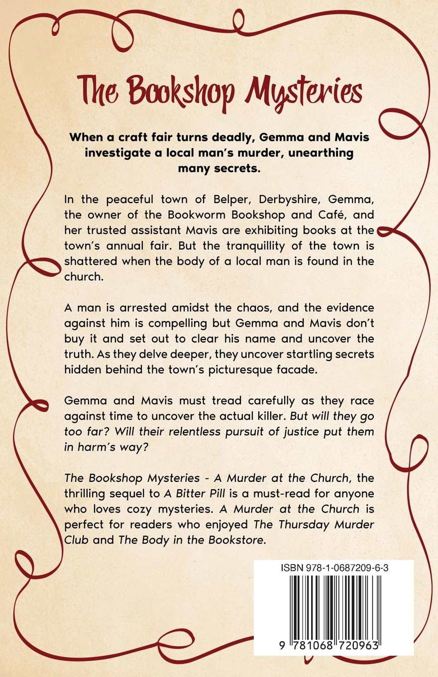 The Bookshop Mysteries: a Murder at the Church: a Small Town Cozy Mystery: 2 image number 2