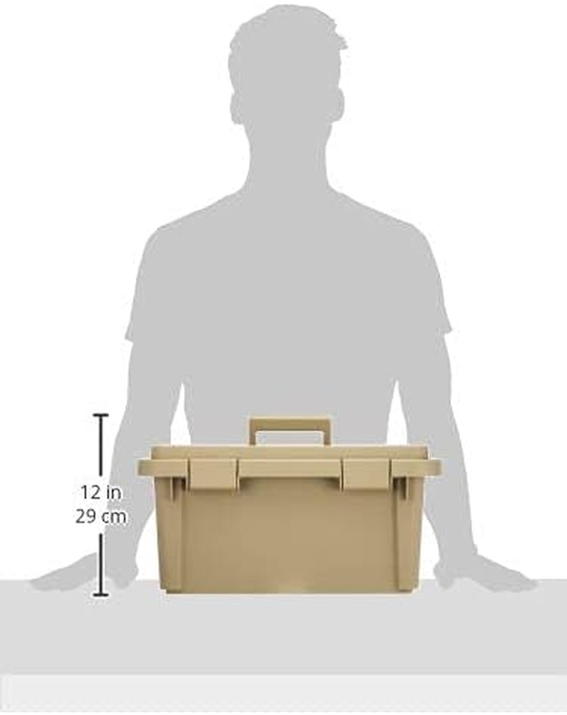 JEJ Astage ST490S S Series Tool Box, Storage Box, Made in Japan, Outdoor Storage, Camping, Sand Beige, Width 19.3 X Depth 10.0 X Height 9.4 Inches (49 X 25.5 X 24 Cm) image number 3