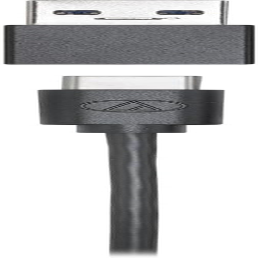 Audio-Technica ATR4750-USB Omnidirectional Condenser Gooseneck Microphone, Black image number 2