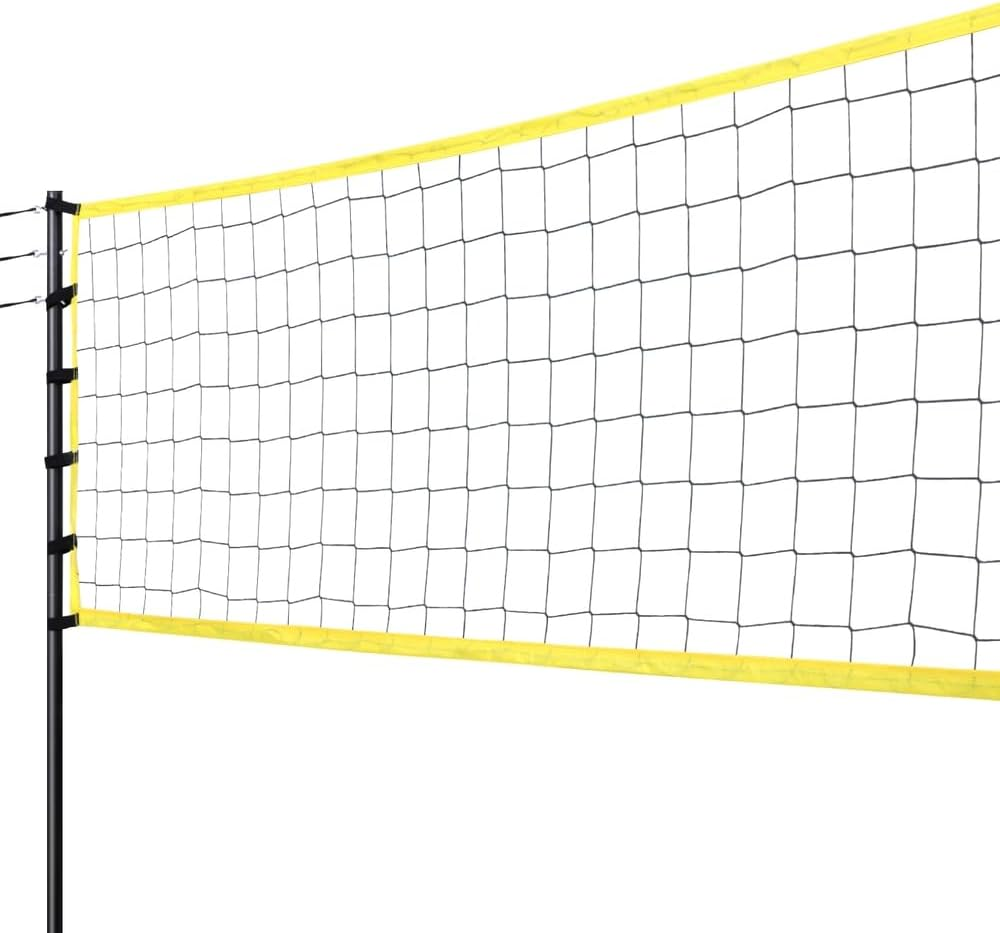 Everfit 9M Portable Volleyball Net Set with Ball Boundary Lines Badminton Tennis image number 5