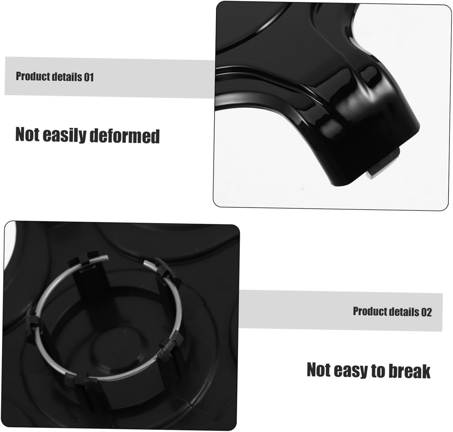 SEWOART 4Pcs Wheel Center Caps for Rims Auto Rim Tire Hubcaps Car Wheel Center Covers Hubcap Covers image number 2