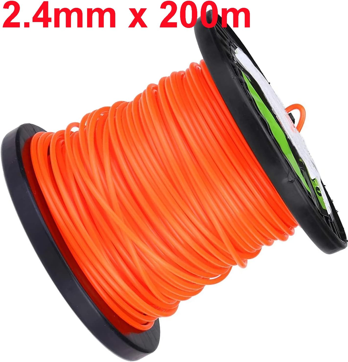 Acbbmns 1 Roll Trimmer Line 2.4Mmx200M round String Trimmer Line Nylon Mowers Wire Whipper Snipper Cord image number 5