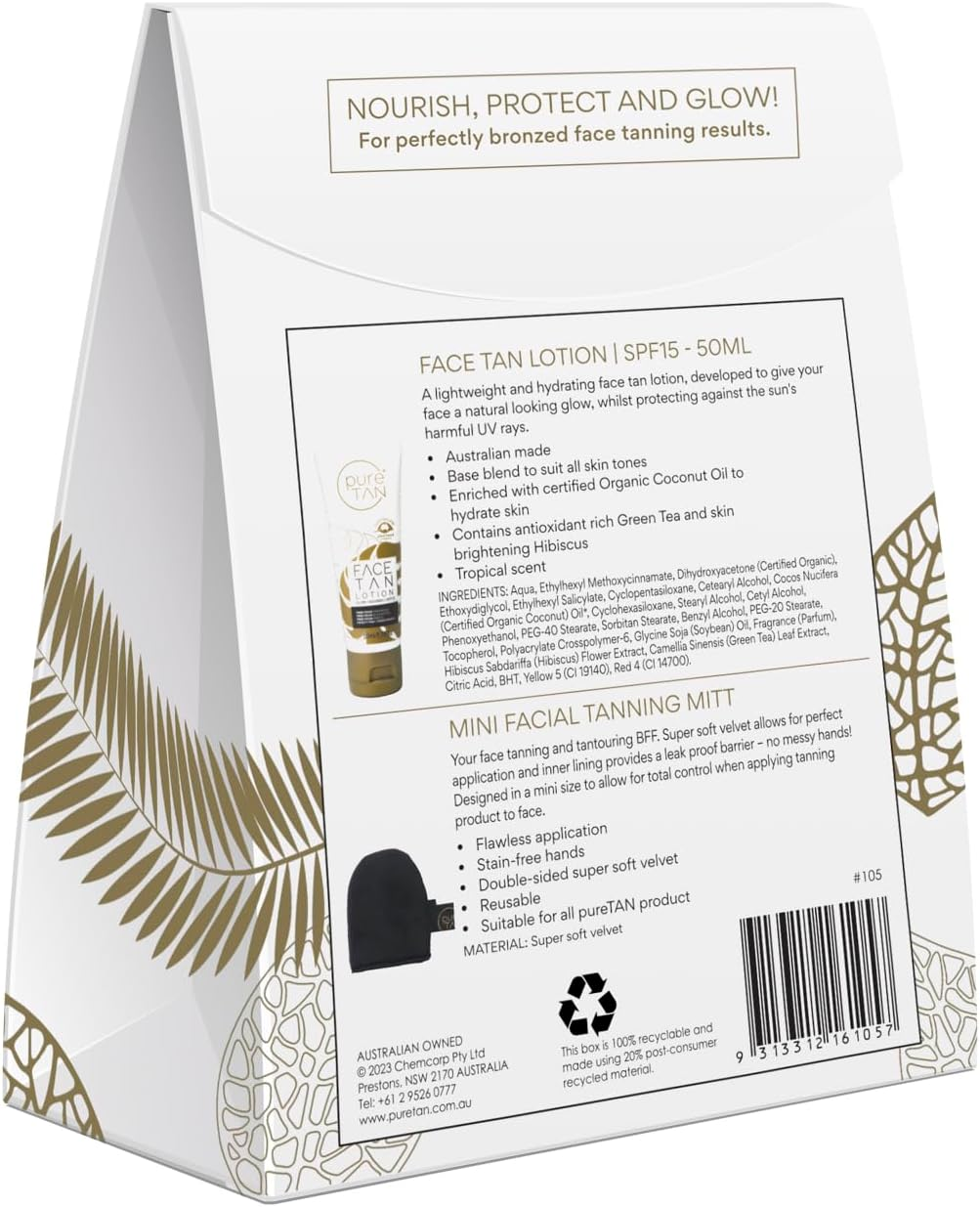 Face Glow Tan Kit (Pack of 2) image number 3