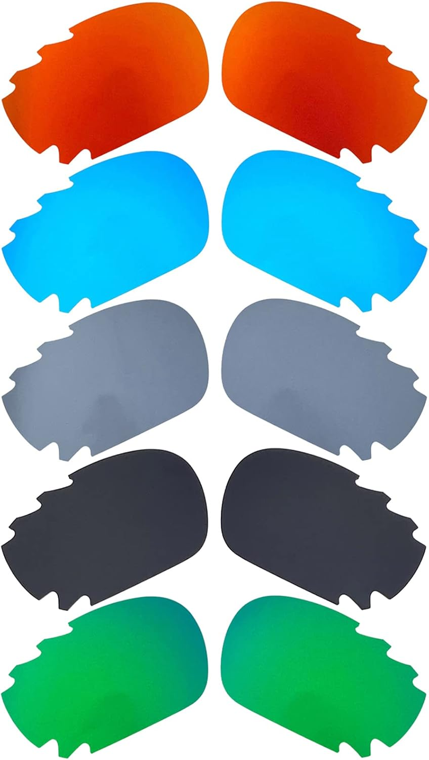 Polarized Replacement Lenses for Oakley Racing Jacket/Jawbone Vented Sunglass (Black) image number 4