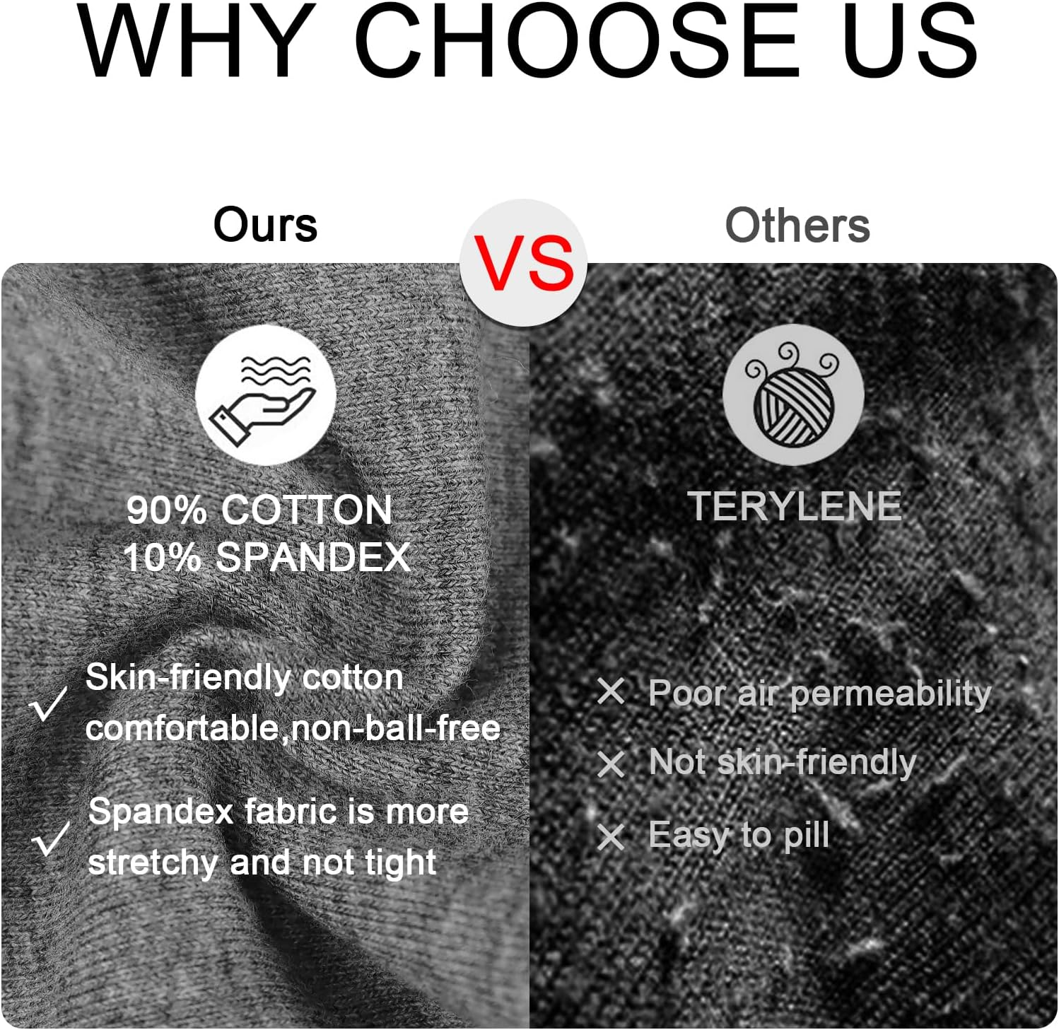 Blooms Women'S Sports Headband Cotton Pack of 5 Elastic Headband Women Thin Non-Slip Hair Bands Men Wide Black White Grey Headbands Yoga Fitness Running Exercise Gym image number 4