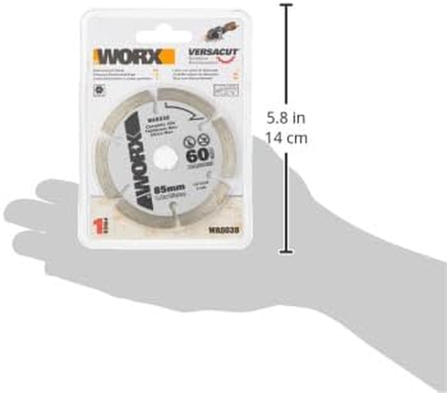 WORX WA5038 Diamond Blade WORXSAW 85Mm image number 3