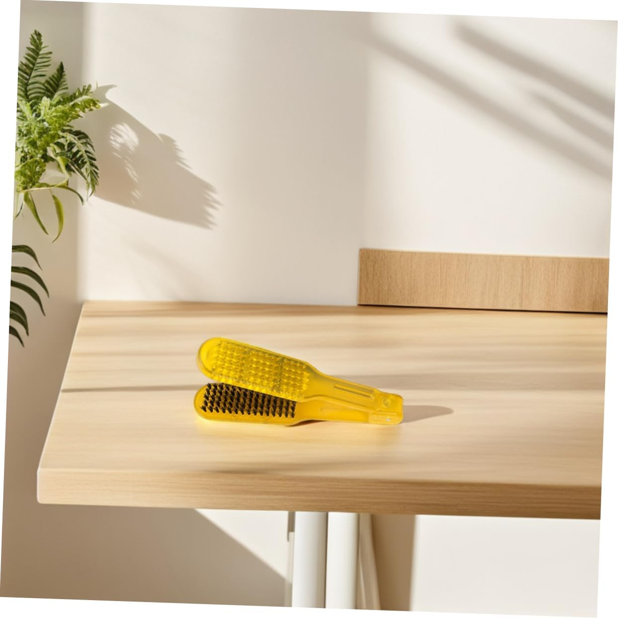 ERINGOGO 3Pcs Double-Sided Hair Straightener Comb Brush Set Heat-Resistant Detangling Tool for Salon Home Use Static Bristles for Effortless Styling Straightening image number 1