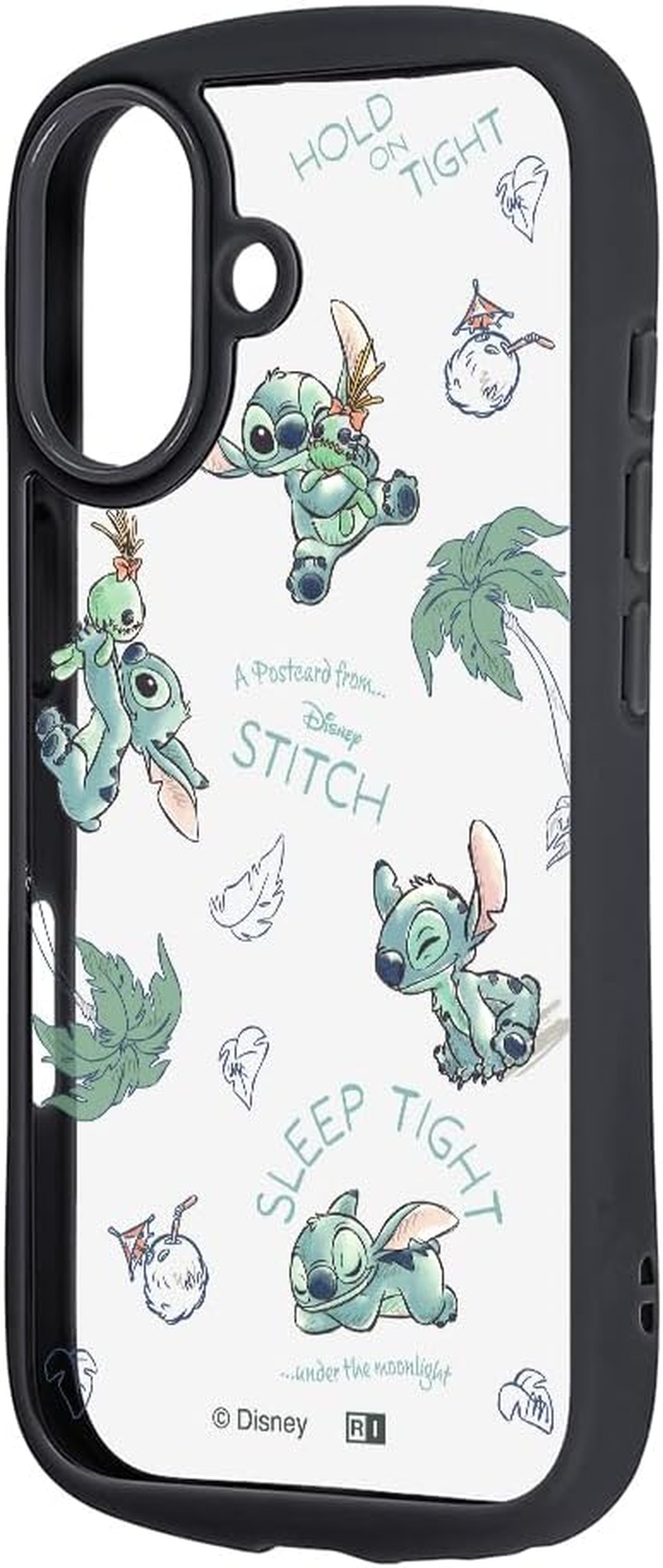 Rayout Iphone 17 Case Stitched [Disney Official] Disney Character Cute Stylish Cover Soft Hard Smartphone Cover Smartphone Case Clear Case Transparent Case Various Stitch 2 image number 1
