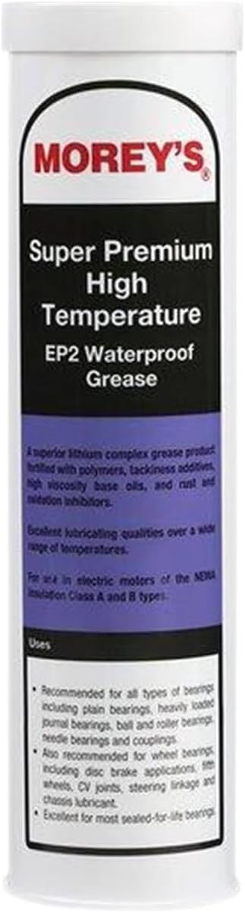 Morey'S Super Premium High Temperature EP2 Grease 450 G, Purple