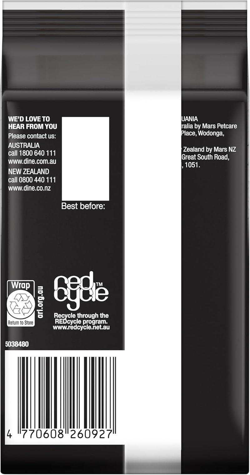 Dine Fresh & Fine Wet Cat Food Chicken in Gravy & Turkey in Gravy 50G Pouch, 18 Pack image number 1