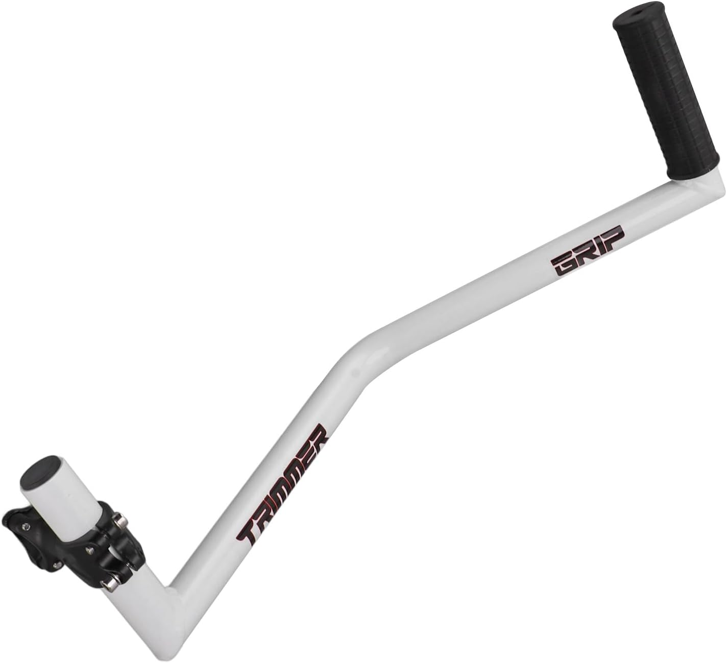 Ergonomic Lawn Trimmer Handle, Weed Eater Handle Extension with Bracket Clip, Aluminum Lawn Trimmer Handle Grip, for Lawn Care, Landscaping image number 4