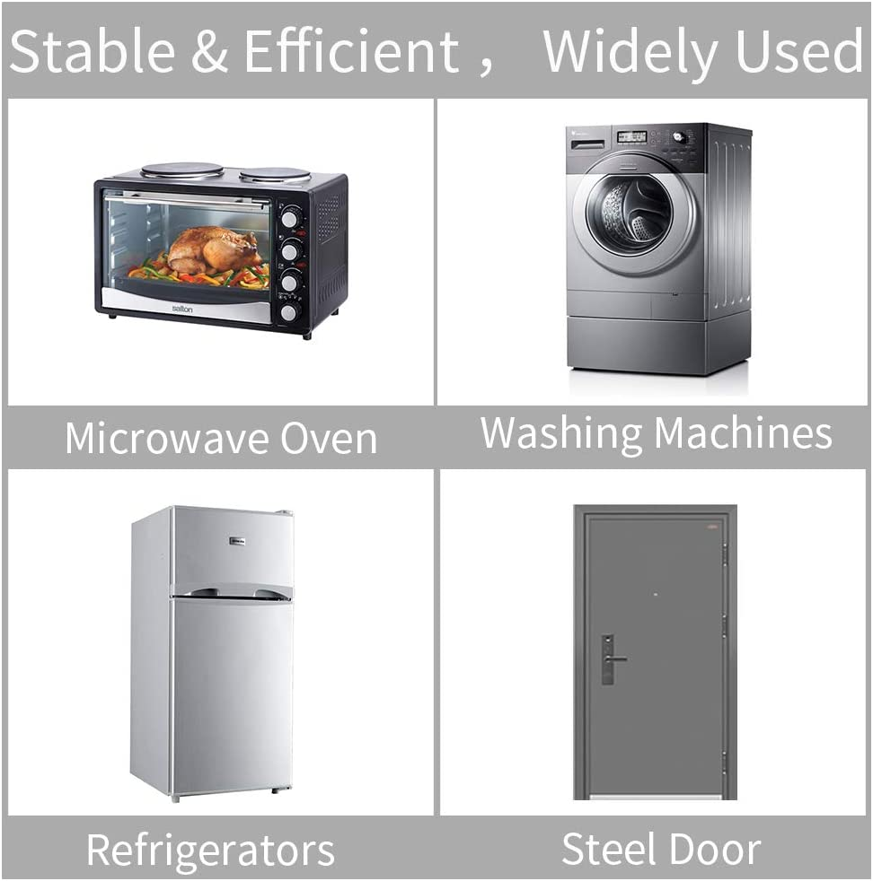 Magnetic Paper Towel Holder for Refrigerator,Kitchen Towel Rack Magnetic Paper Towel Bar Multi Function Made of Iron,Used for Kitchen,Bathroom,Toilet, Drill Free (White, Medium) image number 4